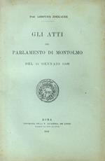 Gli Atti del Parlamento di Montolmo del 15 gennaio 1306