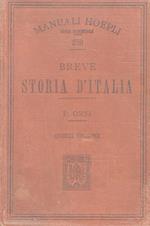 Breve storia dItalia. Quarta edizione riveduta e continuata fino al 1910