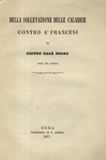 Della sollevazione delle Calabrie contro à Francesi