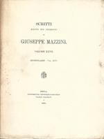 Epistolario di Giuseppe Mazzini. Volume XIV