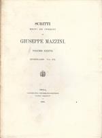 Epistolario di Giuseppe Mazzini. Volume XX