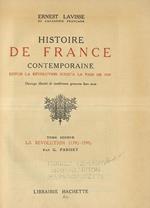 Histoire de France contemporaine depuis la Revolution jusquà la paix de 1919