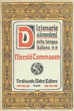 Nuovo dizionario dè sinonimi delle lingua italiana Nuova edizione napoletana. Eseguita sull'ultima milanese e riordinata dall'autore