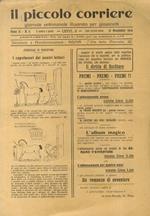 Il Piccolo Corriere. Giornale Settimanale Illustrato Per Giovanetti. Anno Ii. N. 6. 12 Novembre 1914