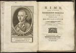 Rime del signor Domenico Somigli fiorentino pubblicate da Arpalo Argivo accademico aborigene della colonia amiatense parte prima - parte seconda