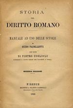 Storia del diritto romano. Seconda edizione