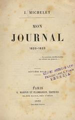 Mon journal. 1820-1823