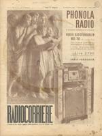 RADIOCORRIERE. Settimanale dell'Ente Italiano Audizioni Radiofoniche. Anno XII. N. 1. 29 dicembre - 4 gennaio 1936 - XIV