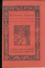 GIORNALE (IL) dantesco. Diretto da G.L. Passerini. Anno XV. 1907. Quaderno VI