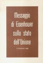 Messaggio di Eisenhower sullo stato dell'Unione. 9 gennaio 1959