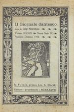 GIORNALE (Il) dantesco. Diretto da Luigi Pietrobono. Volume XXXIX. Nuova serie IX. Annuario dantesco 1936