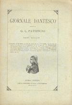 GIORNALE dantesco. Diretto da G.L. Passerini. Anno III. 1895. Quaderno IV