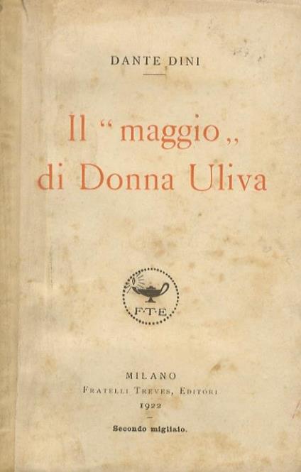 Il maggio di Donna Uliva - Dante Dini - copertina