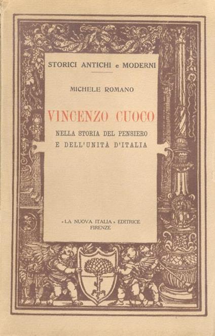Vincenzo Cuoco nella storia del pensiero e dell’unità d’Italia - Michele Romano - copertina