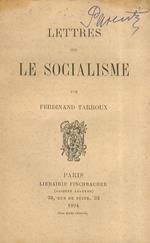 Lettres sur le socialisme