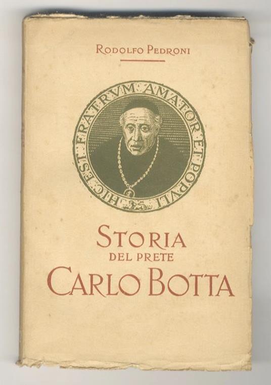 Storia del prete Carlo Botta - Rodolfo Pedroni - copertina