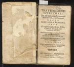 Trattenimenti spirituali per chi desidera d'avanzarsi nella Servitù, e nell'Amore della Santissima Vergine. Dove si ragiona sopra le sue Feste, e sopra gli Evangeli delle Domeniche dell'Anno applicandoli alla medesima Vergine (...) Parte Terza. Che c