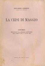 La crisi di maggio. Discorso pronunciato all'Assemblea Costituente nella seduta dell'11 giugno 1947