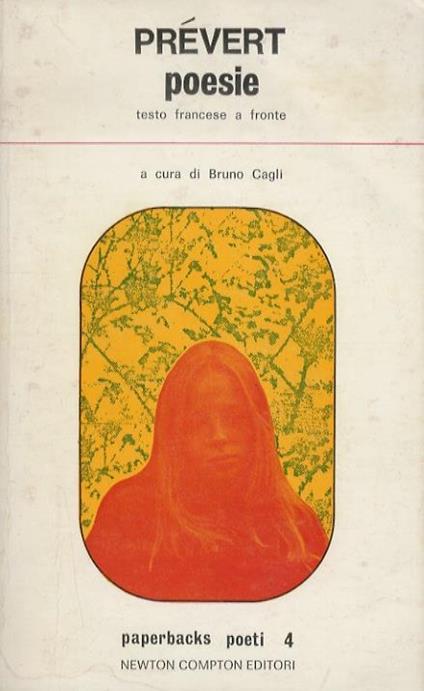 Poesie. A cura di Bruno Cagli - Jacques Prévert - copertina