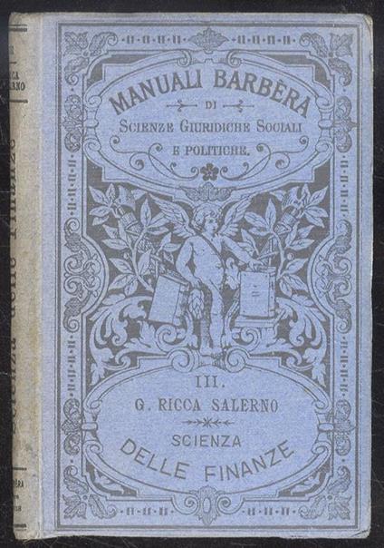 Scienza delle finanze - Giuseppe Ricca Salerno - copertina