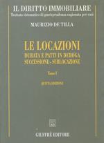 Le locazioni. I°: Durata e patti in deroga. Successione - Sublocazione. II°: Canone e patti in deroga. Oneri e condominio. III°: Le locazioni escluse. La responsabilità. IV° Indennità di avviamento. Prelazione e riscatto. IV edizione