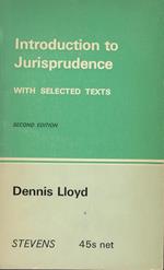 Introduction to jurisprudence with selected texts. Second edition