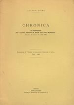 Chronica. III Settimana del “Centro Italiano di Studi sull’Alto Medioevo” (Spoleto, 29 marzo - 5 aprile 1955)