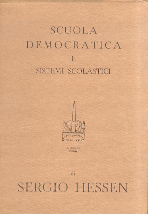 Scuola democratica e sistemi scolastici - copertina