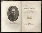 Discorsi di Vincenzo Borghini con le annotazioni di Domenico Maria Manni. Volume primo. Volume secondo