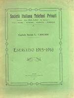 Esercizio 1915-1916. [Legato con:] Esercizio 1916-1917. [Legato con:] Esercizio 1917-1918. [Legato con:] Esercizio 1918-1919