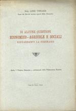 Di alcune questioni economico-agricole e sociali riguardanti la Cirenaica