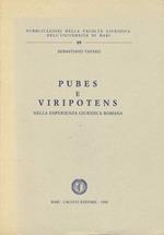 Pubes e viripotens nella esperienza giuridica romana