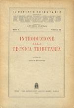 Introduzione alla tecnica tributaria