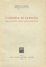 L’imposta di famiglia nella dottrina e nella pratica tributaria