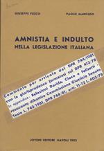 Amnistia e indulto nella legislazione italiana