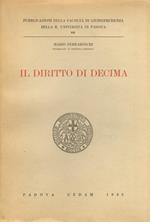 Il diritto di decima