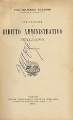 Istituzioni di diritto amministrativo italiano
