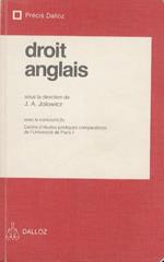 Droit anglais [...] Avec le concours du Centre d'études juridiques comparatives de l'Univesitè de Paris I