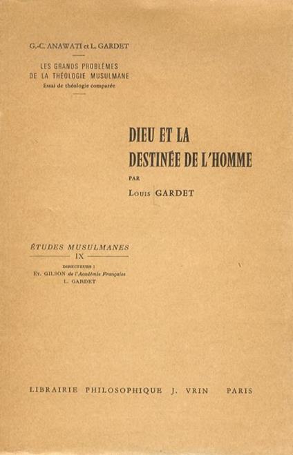 Dieu et la destinée de l'homme - Louis Gardet - copertina