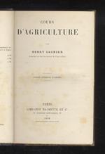 Cours d'agriculture. (1ère Année: Etude du sol. Production végétale - 2ème Année: Production animale. Economie rurale)