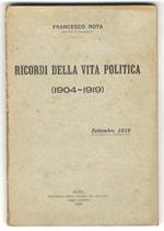 Ricordi della vita politica (1904-1919). Settembre 1919