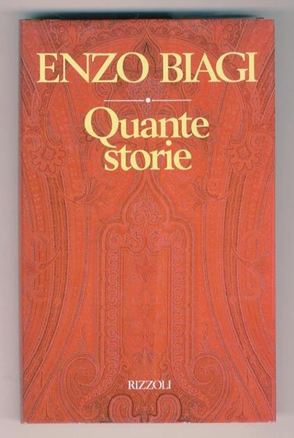 Quante storie - Enzo Biagi - copertina