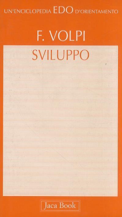 Sviluppo - Francesco Volpi - copertina