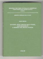 Governi, alte cariche dello Stato, alti magistrati e prefetti del regno d'Italia