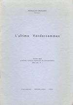 L' ultimo Vandercammen