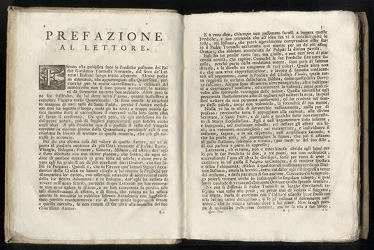 Quaresimale postumo (...) edizione novissima. Ricorretta ed accrasciuta di due prediche non più stampate - Girolamo Tornielli - copertina