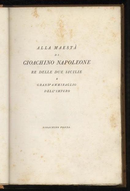 Il trionfo della Vaccinia poema di Gioachino Ponta genovese - copertina