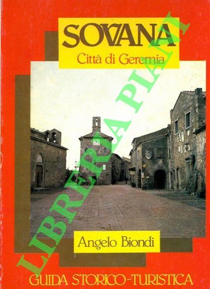 Sovana. "Città di Geremia". Guida storico turistica - Angelo Biondi - copertina