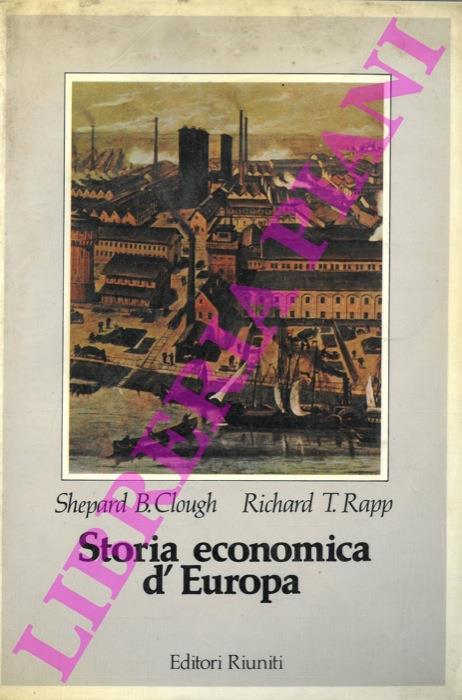 Storia economica d'Europa - S.B Clough - copertina