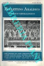 Bollettino Araldico Storico Genealogico